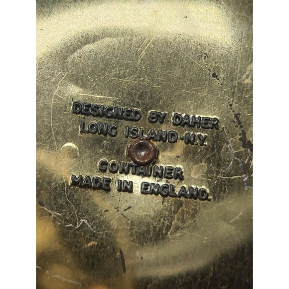 Vintage Daher Floral Tin - Picture 2 of 4